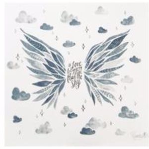 Coveterd Things Organic Swaddle Scarf Wings